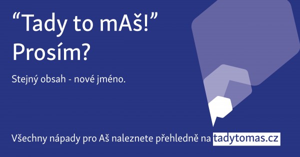 Měníme svou doménu, ale vše ostatní zůstává.